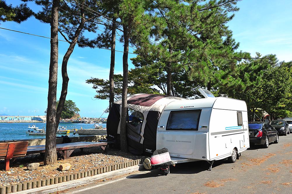 경상남도 남해군 항도야영장 소개