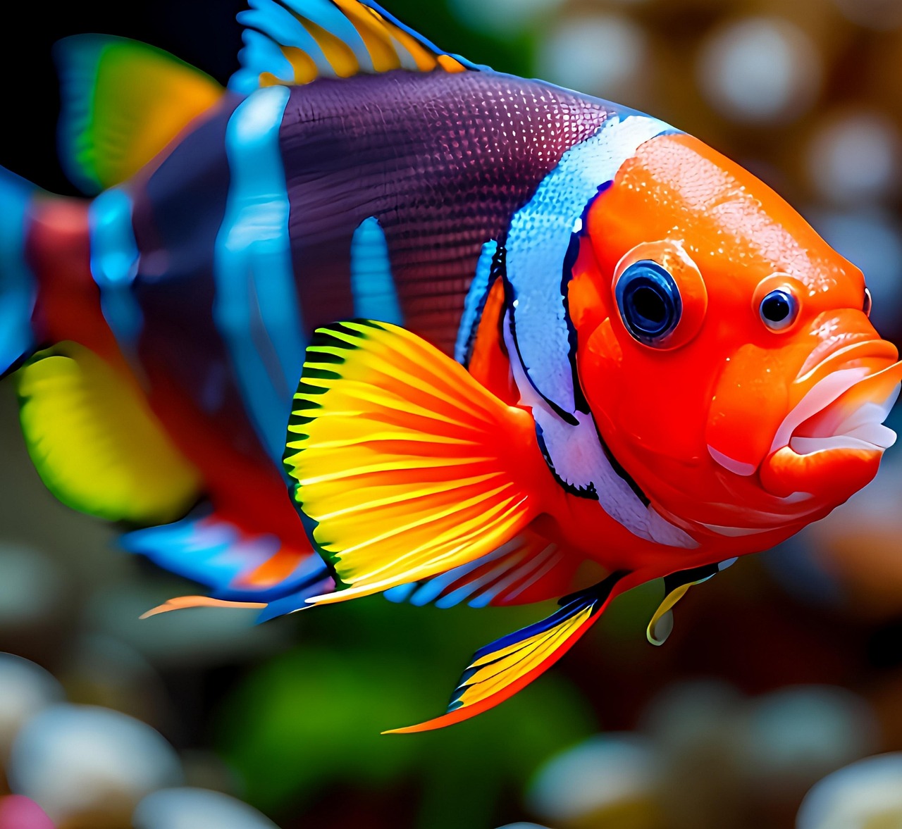 색상이 아름다운 해수어