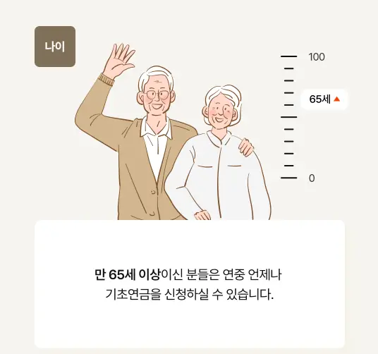 기초연금 수급자격
