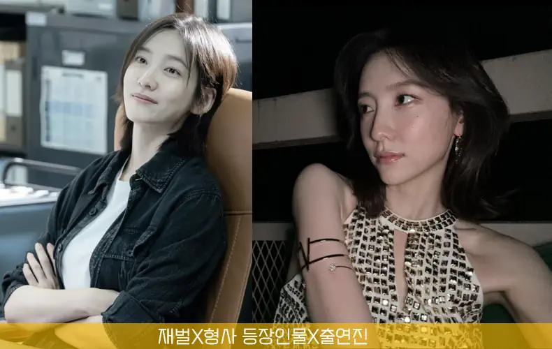 재벌 형사 등장인물 이강현 역 박지현 사진