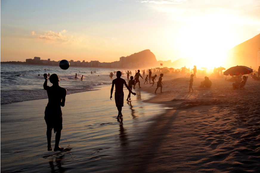 People, Beach, Sea image.