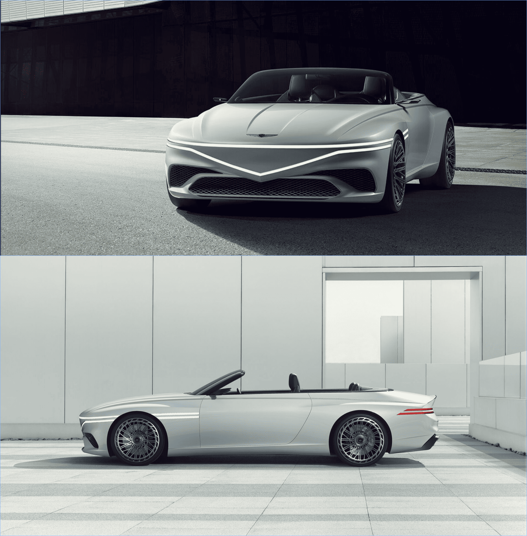 제네시스 X 스피디움 컨버터블 컨셉트