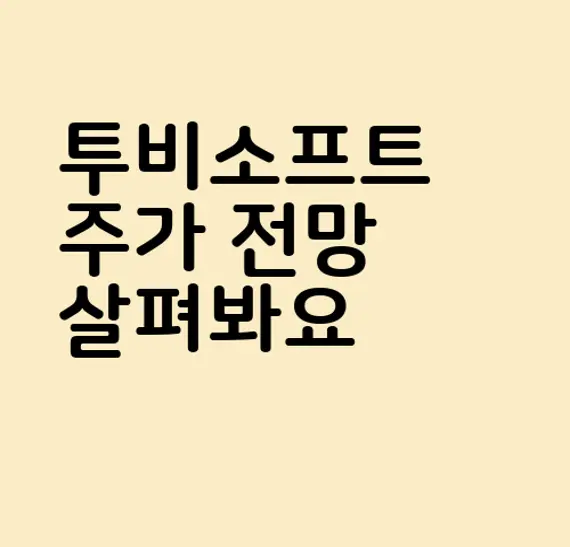 투비소프트