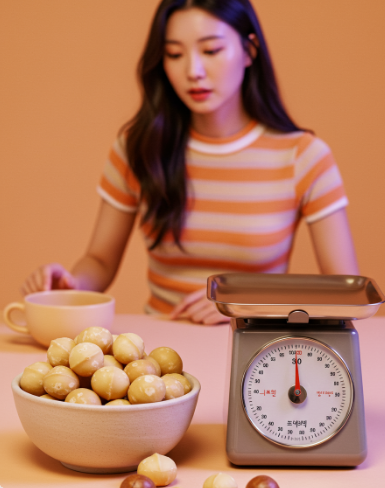 마카다미아 하루 섭취량