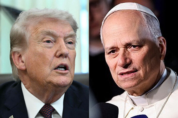 트럼프 교황 비난 파문! "내가 없었다면 교황도 없다" 레오 14세와 정면 충돌한 이유