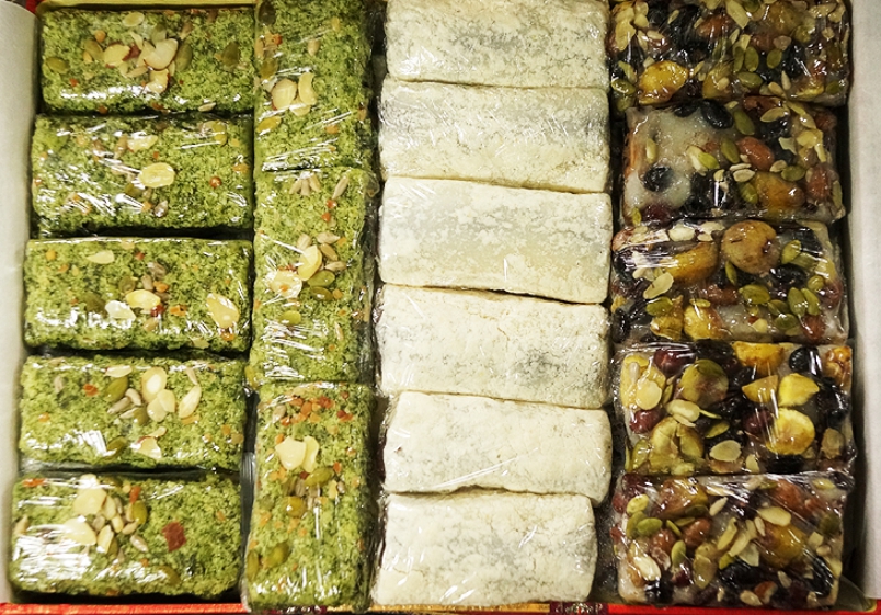 한국의 떡 종류 칠곡떡-랩 포장