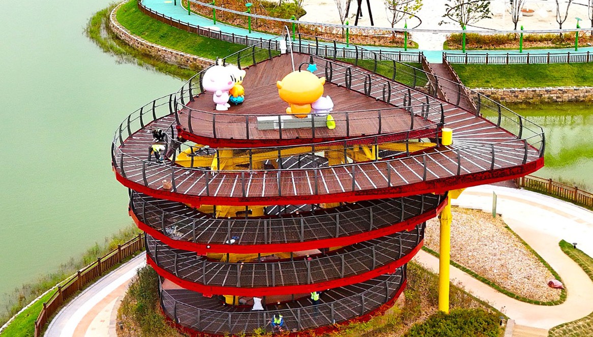 갑천생태호수공원 -전망대