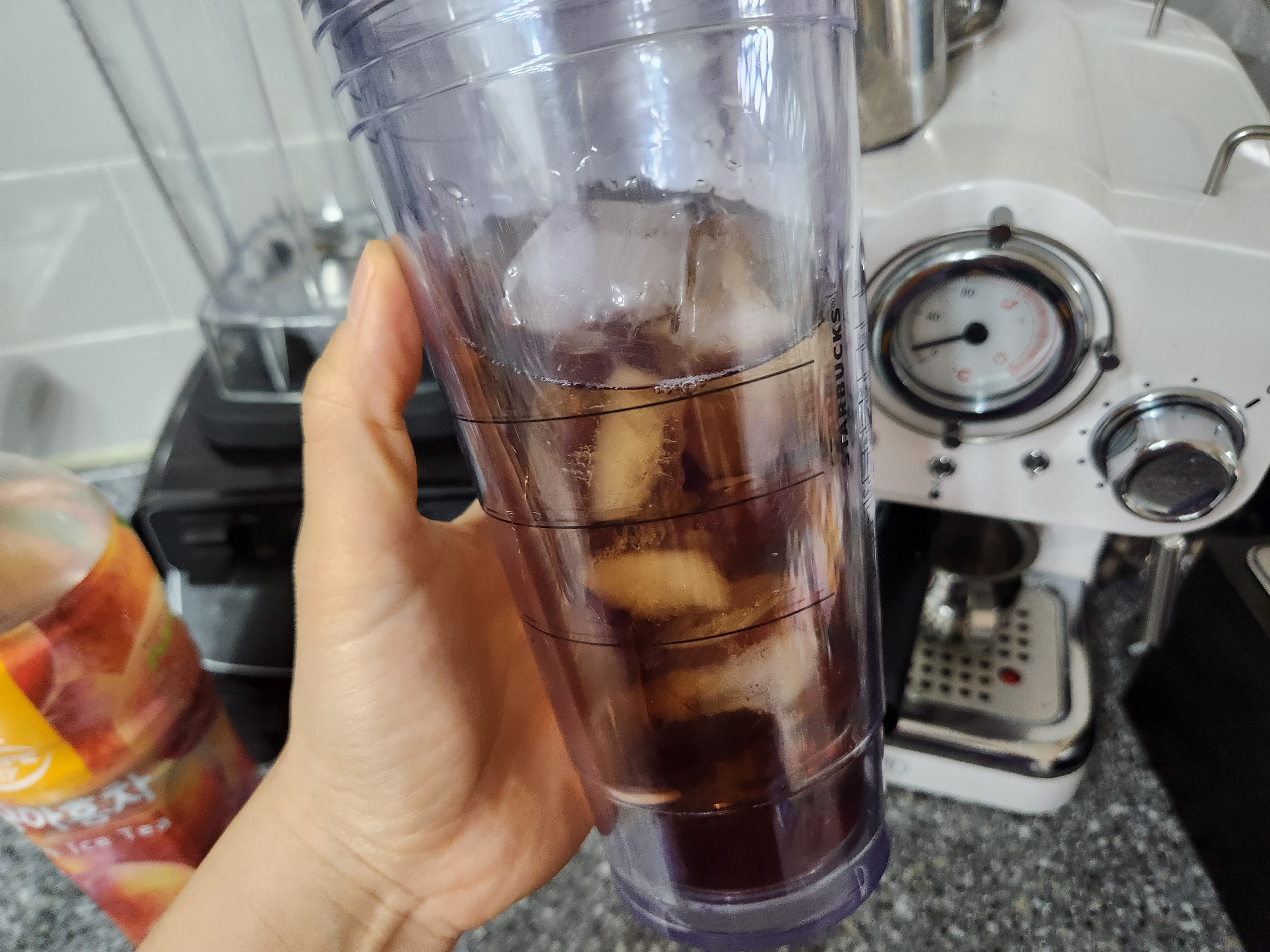 복숭아 아이스티 만드는 법