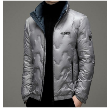 겟잇블루 남성용 뉴 경량 스탠드 칼라 다운 재킷