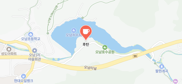 위치 지도 캡처 사진