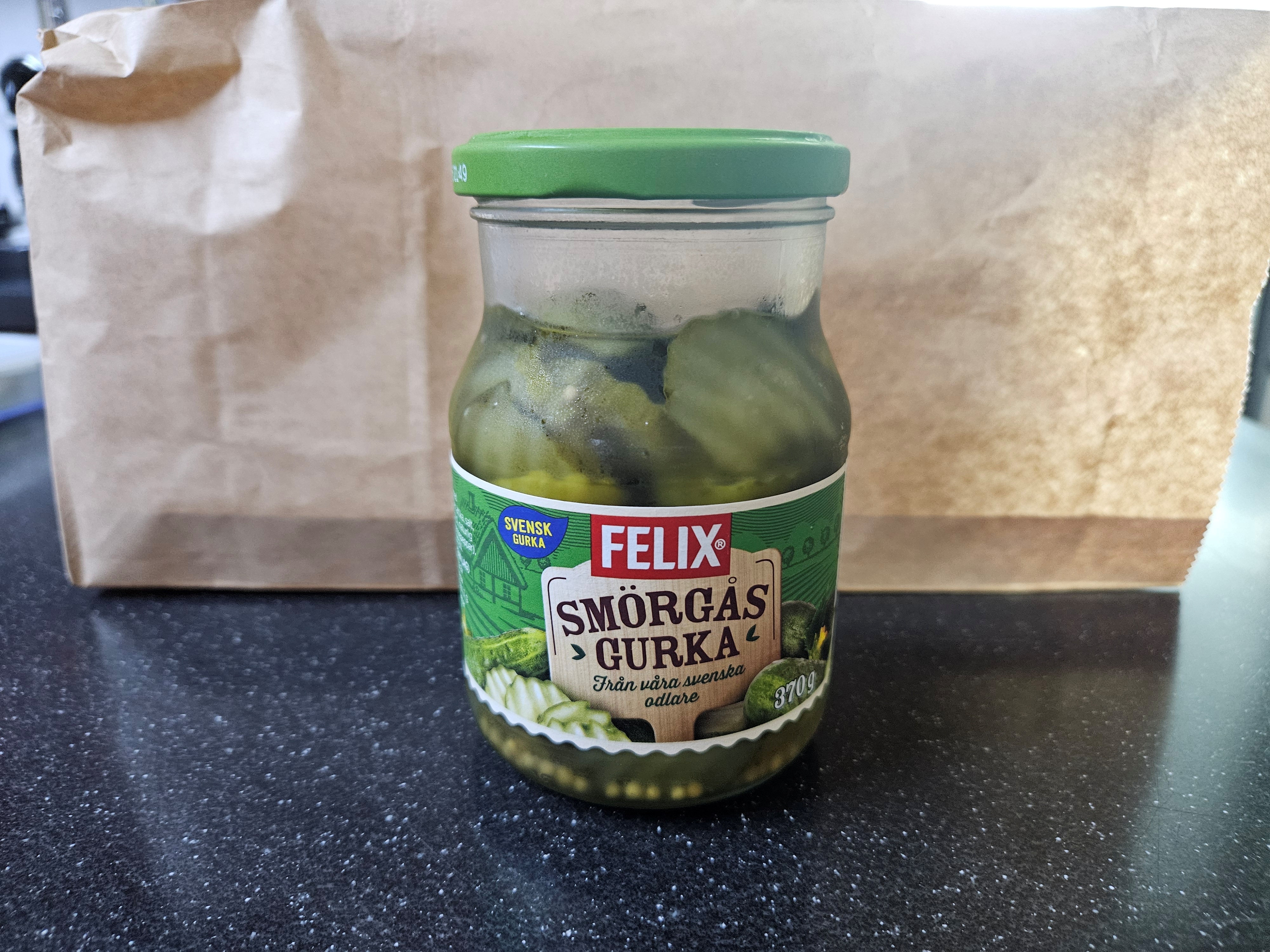 이케아-펠릭스-오이피클-슬라이스-병-제품-370g