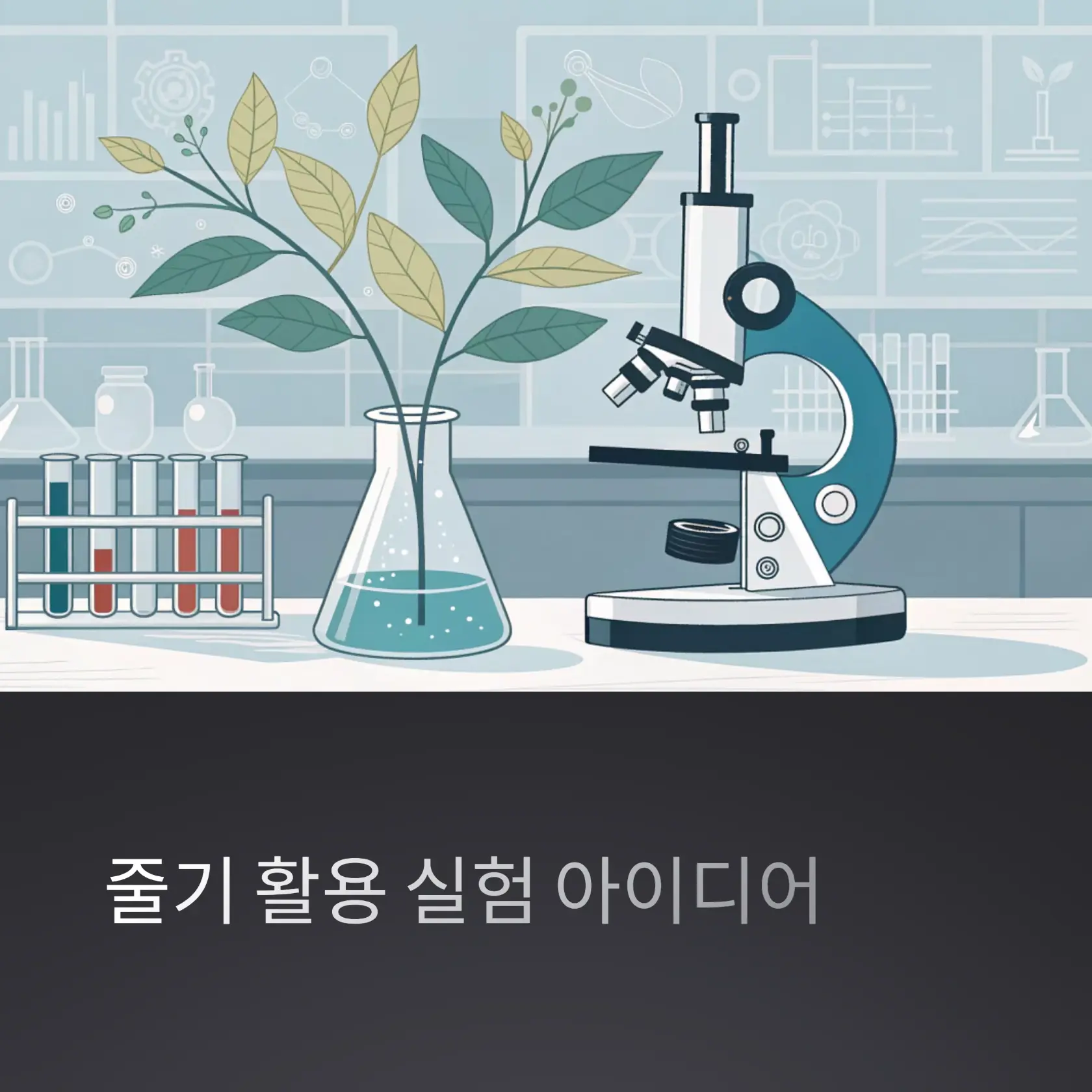 줄기 활용 실험 아이디어로 배우는 창의적 과학 학습