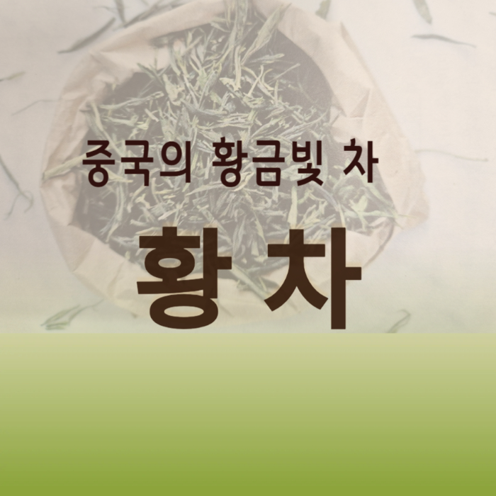 중국의 황금빛 차 황차