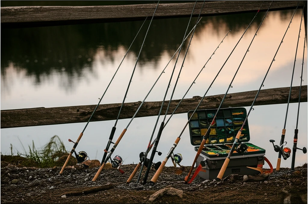 낚시대 길이와 강도 선택: 캐스팅과 