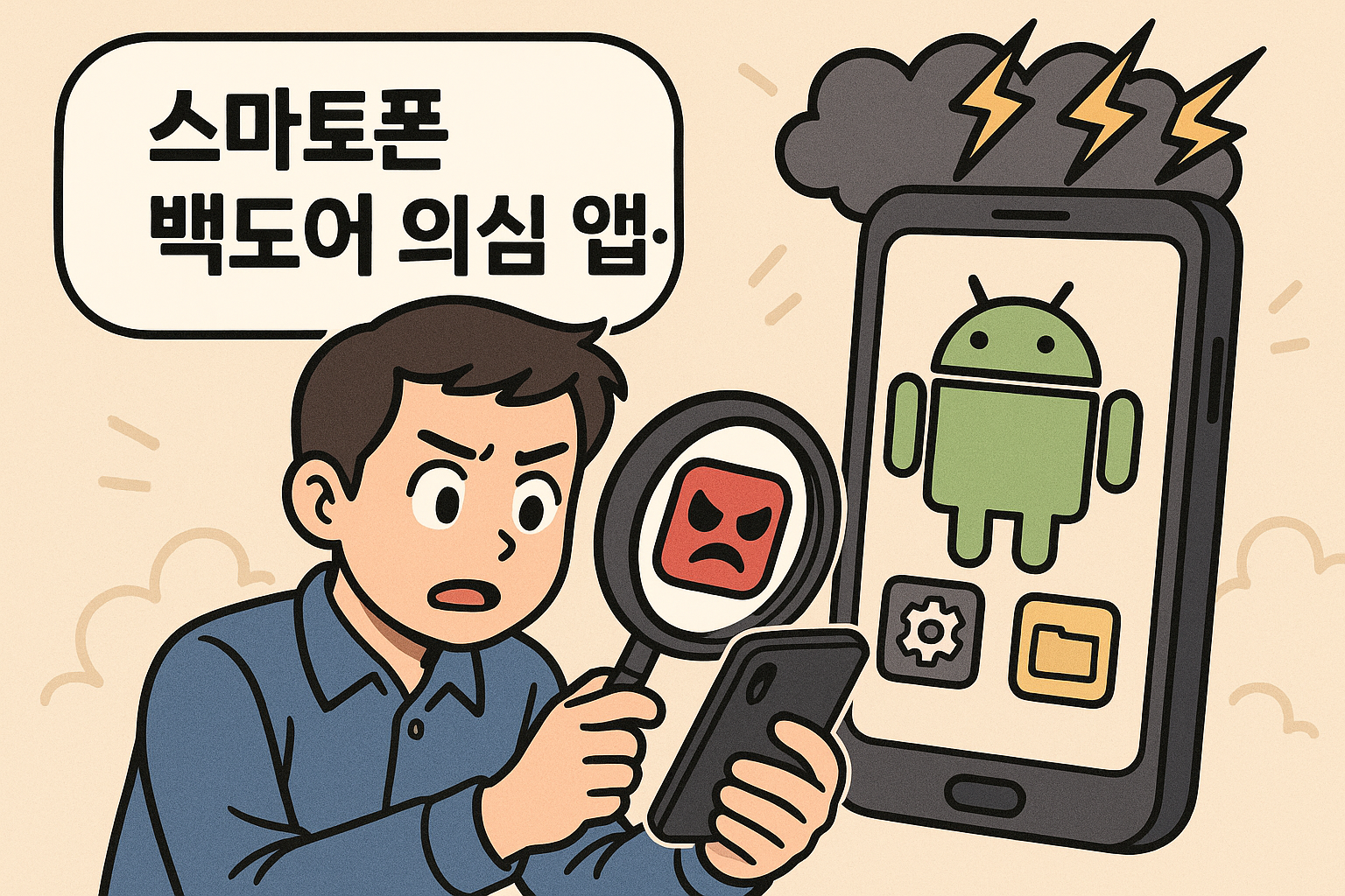 🔒 스마트폰 백도어 의심 앱·프로세스 식별법
