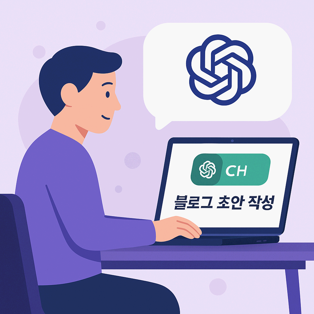 ChatGPT로 블로그 초안 쓰는 법 – 아이디어부터 구성까지