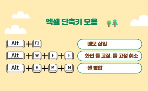 엑셀-단축키-모음-1