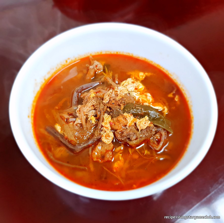 맛있는 육개장 맛보기