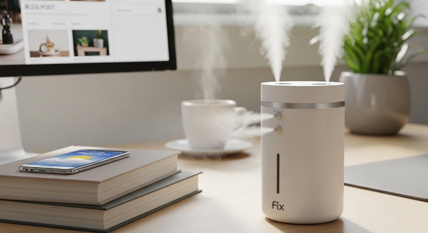 픽스 듀얼 휴대용 미니 가습기