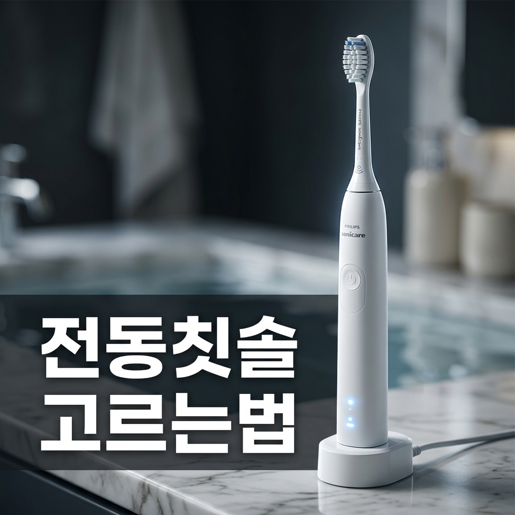 전동칫솔 고르는법 브랜드 비교 고민