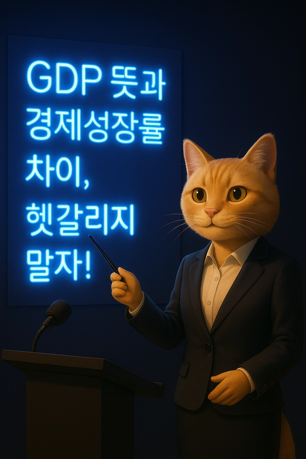 GDP 뜻과 경제성장률 차이, 헷갈리지 말자!