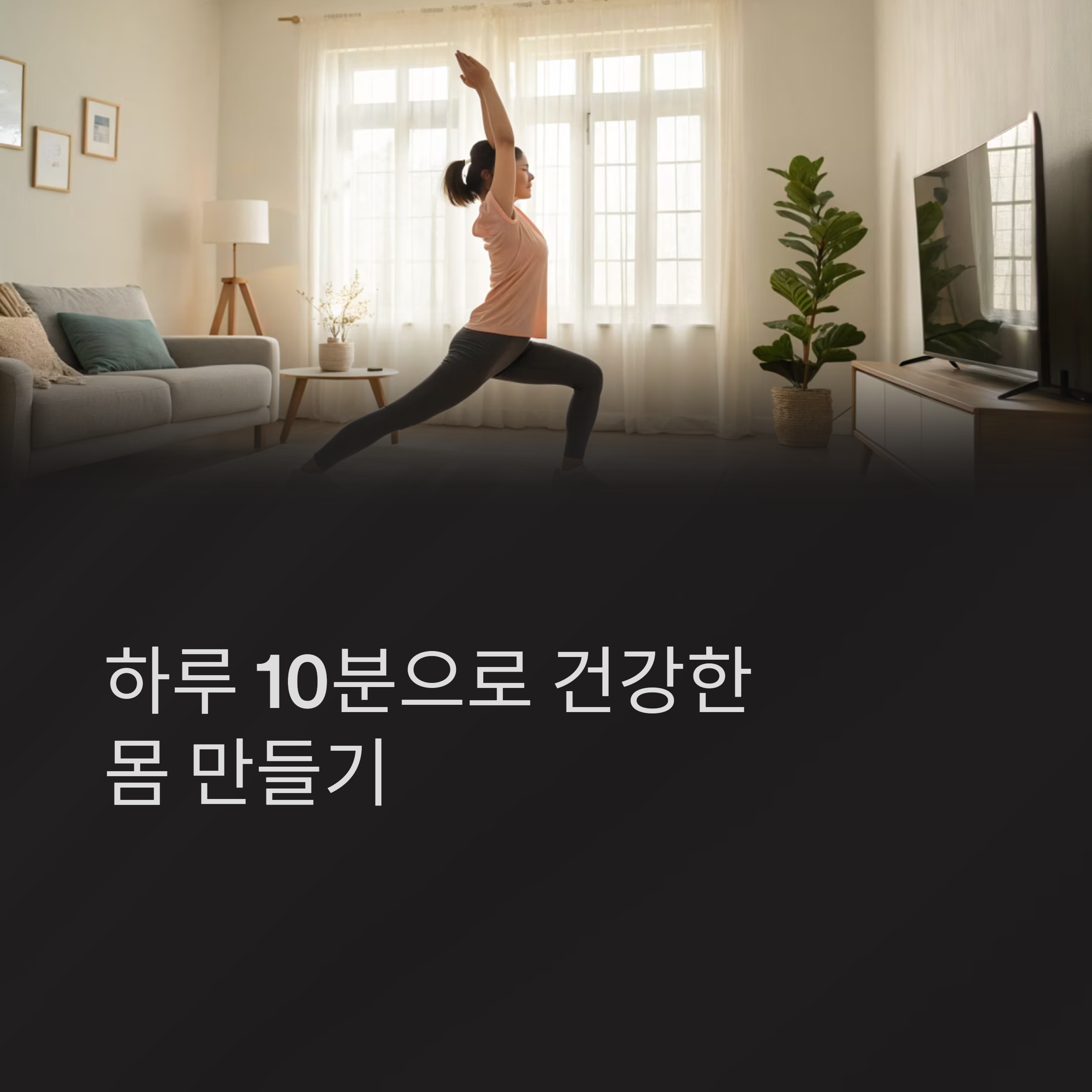 간단한 홈트레이닝 루틴