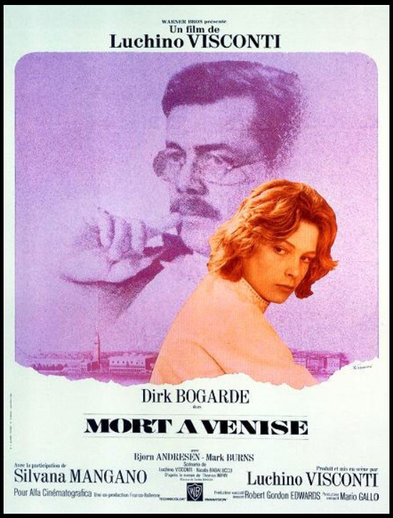 인간의 내면에서 끊임없이 충돌하는 '차가운 지성'과 '뜨거운 본능' 사이의 비극적 대립을 보여준 영화 <베니스에서의 죽음>.