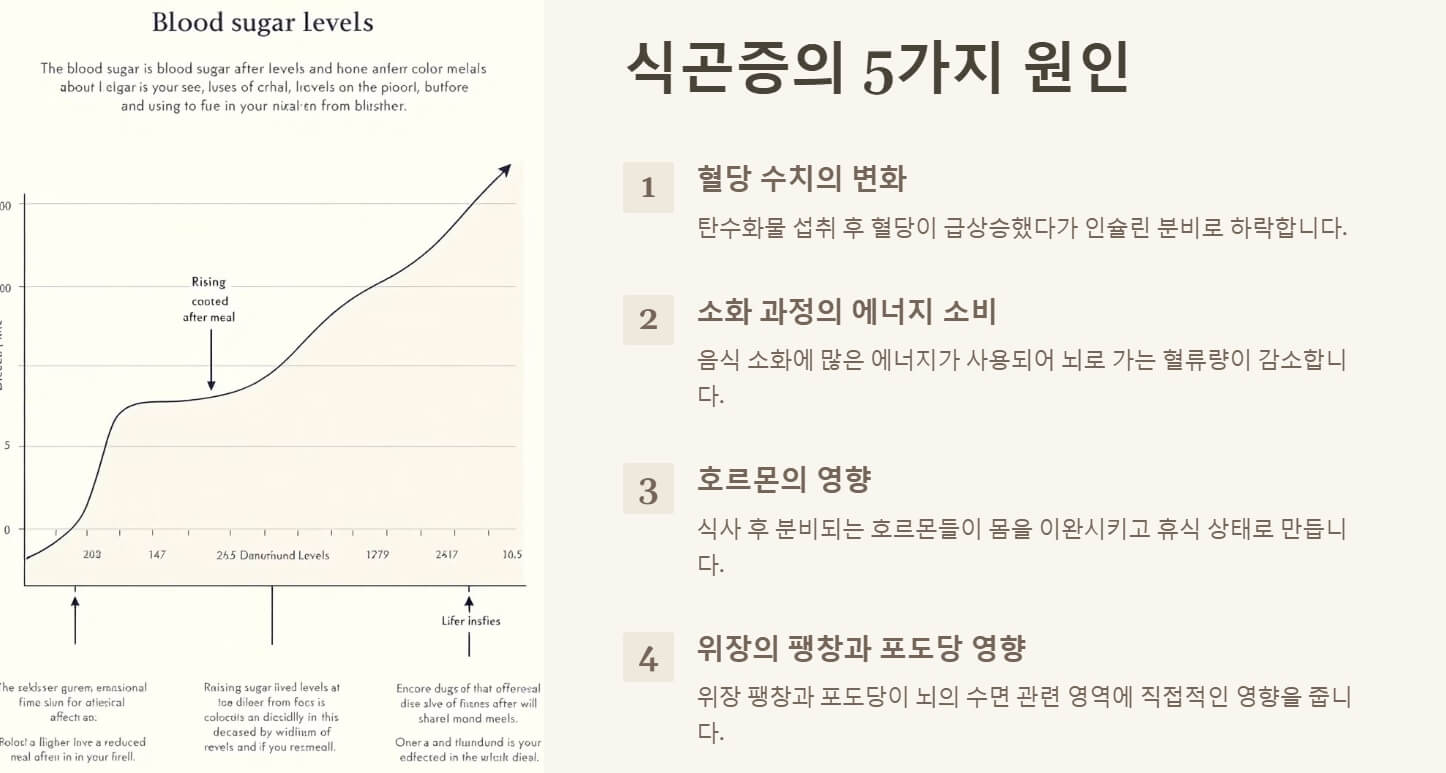 밥먹고나면 졸리는 이유