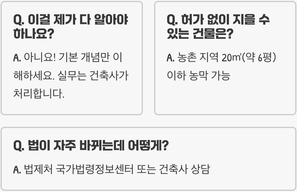 내 땅에 건물 지을 때 필수! 건축법시행령 모르면 100% 후회하는 5가지