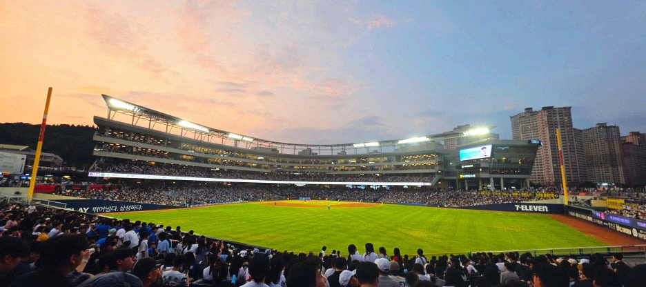 외야에서 본 그라운드 모습 2