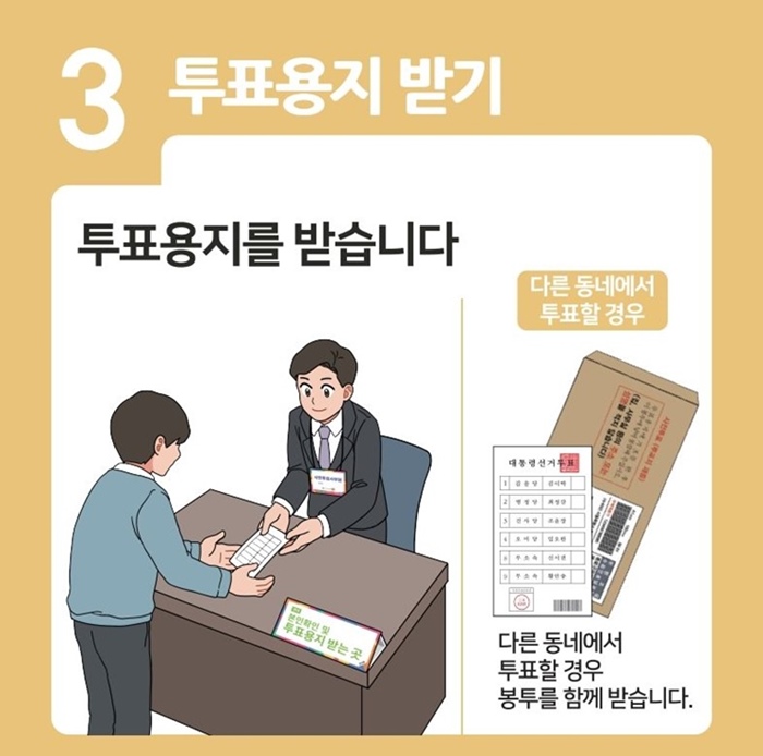 대통령선거-사전투표소