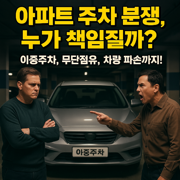 아파트 주차 썸네일 이미지입니다.