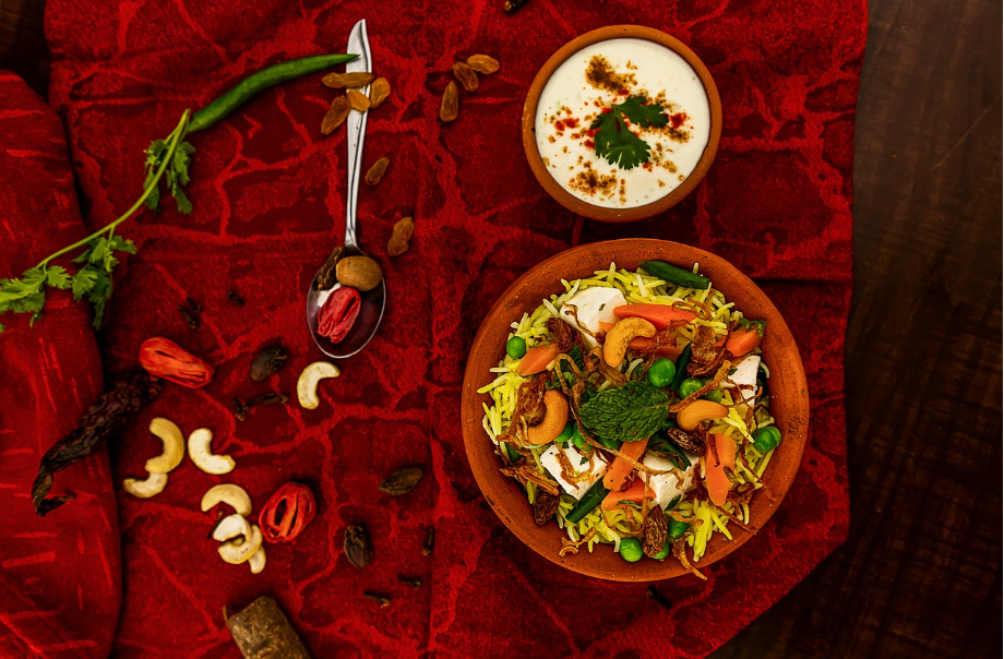 중동 음식 사진