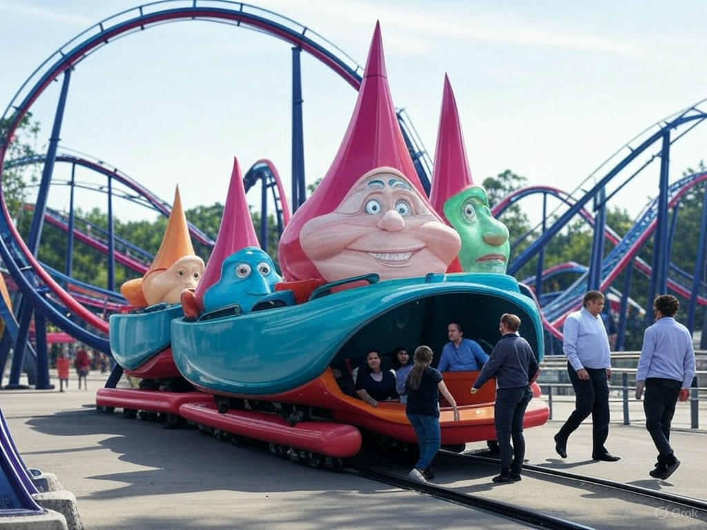 롤러 코스터 화면