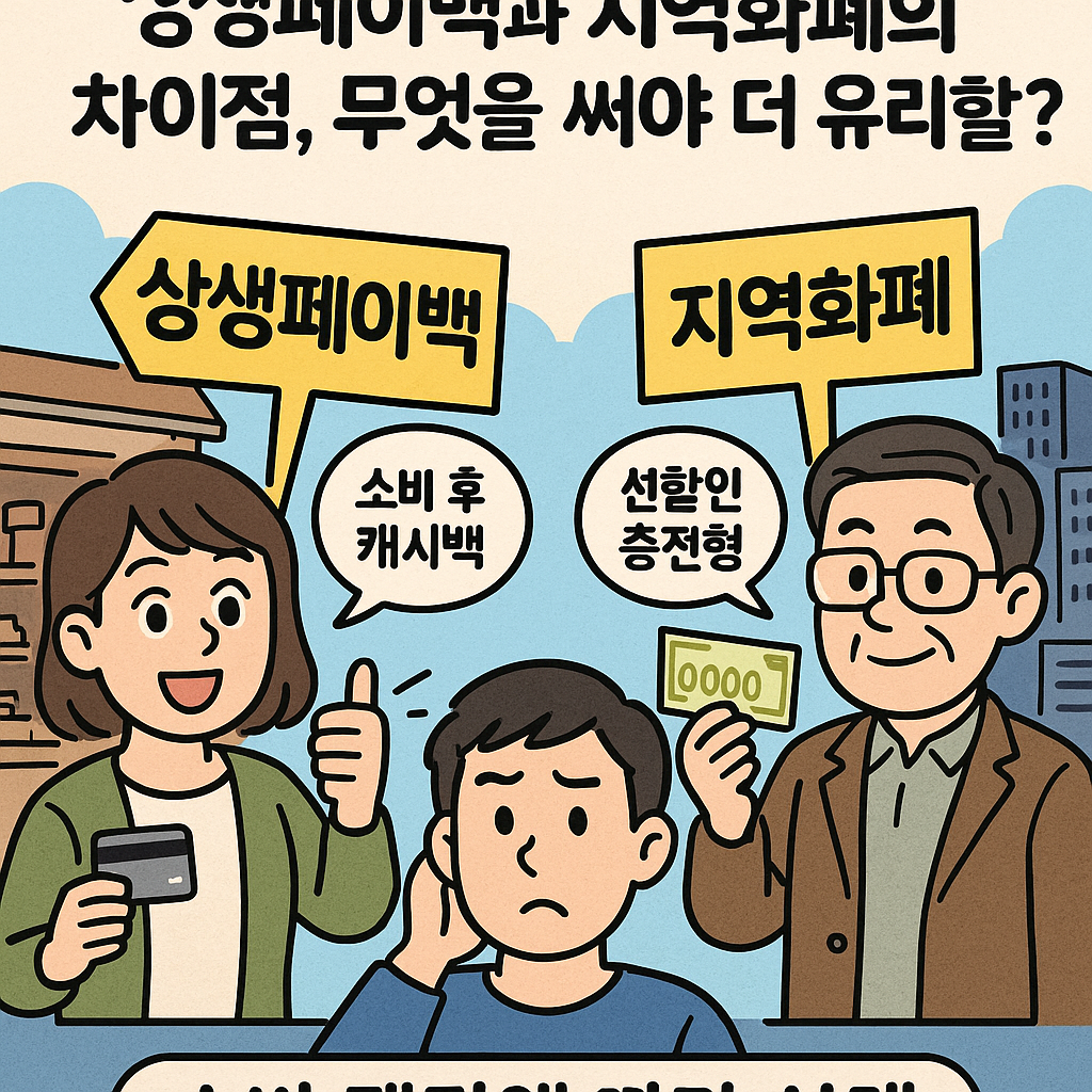 상생페이백과 지역화폐의 차이점
