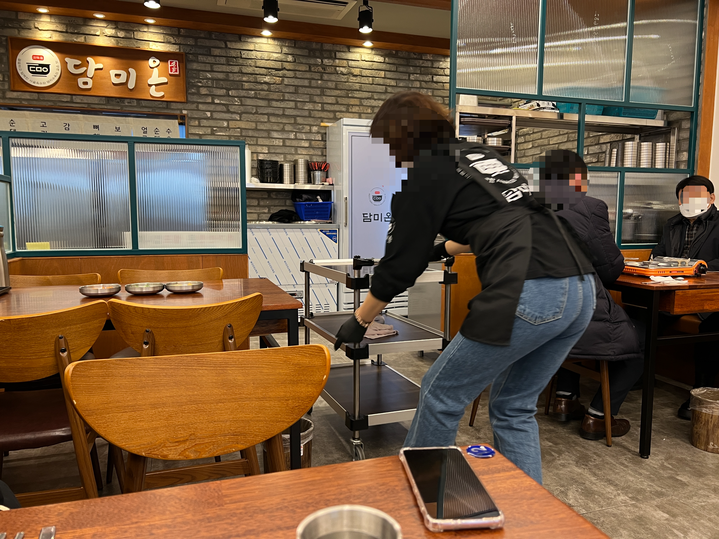 서울 교대역 맛집 담미온 내부 인테리어