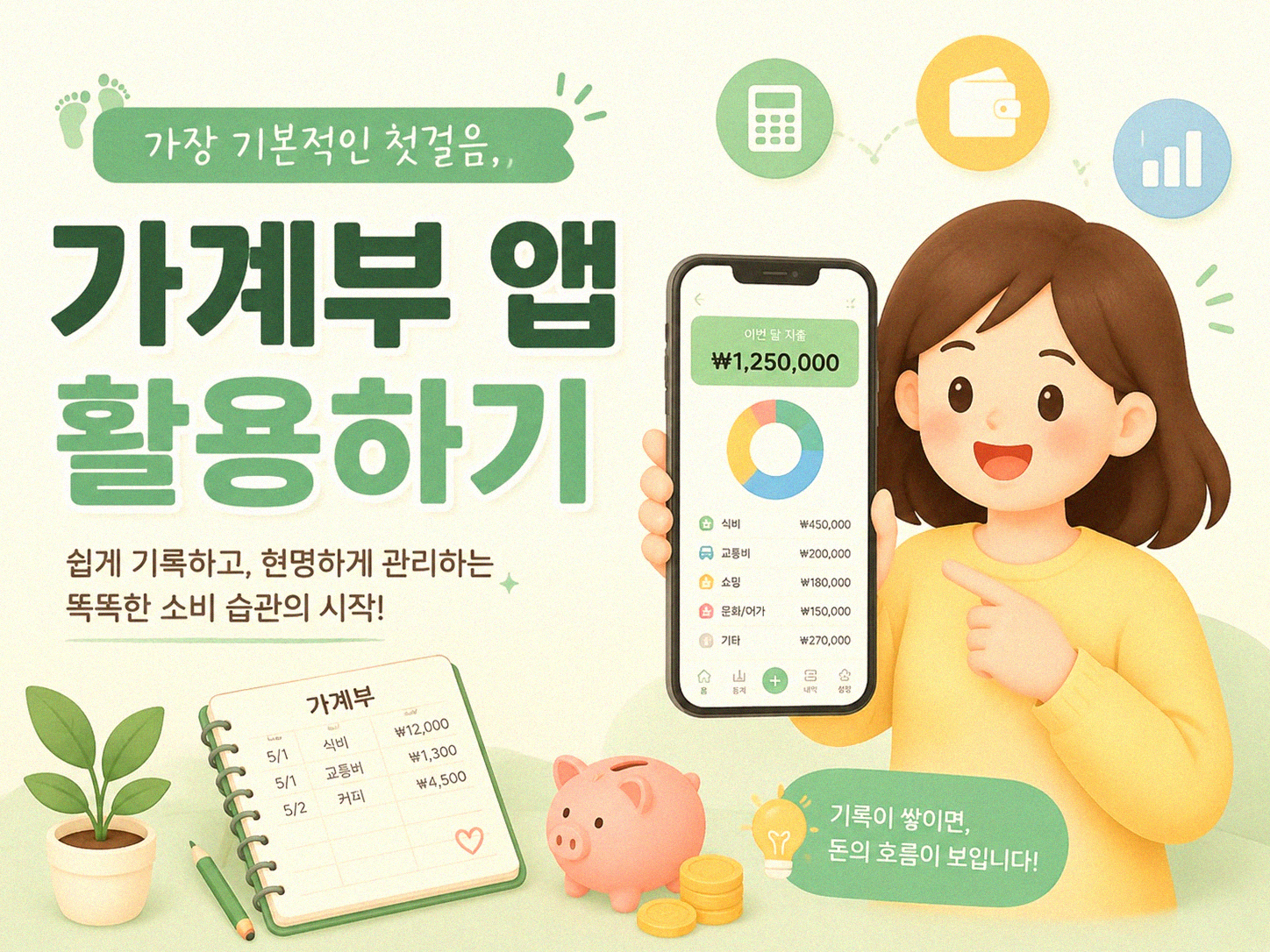 내 돈 어디에 썼을까, 지출 내역을 쉽게 정리하는 방법