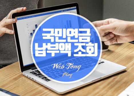 국민연금 납부액 조회