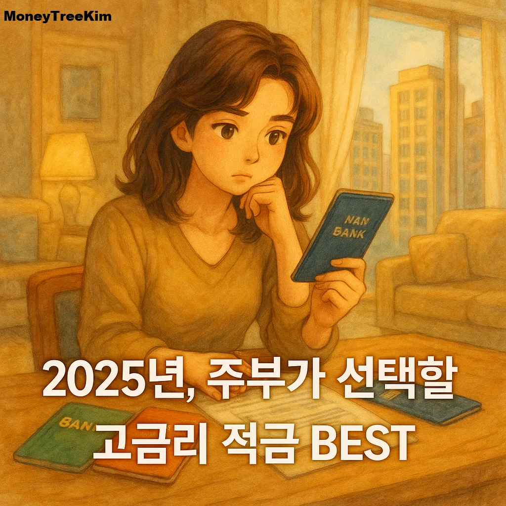2025년, 주부가 선택할 고금리 적금 BEST 썸네일