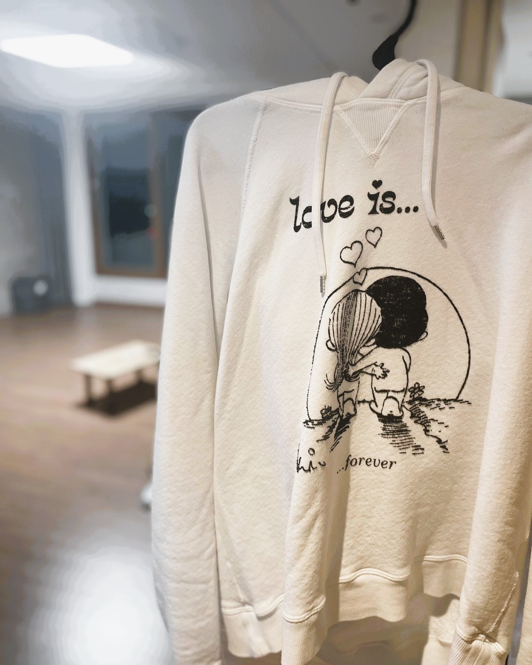 Dsquared2 흰색 후두티