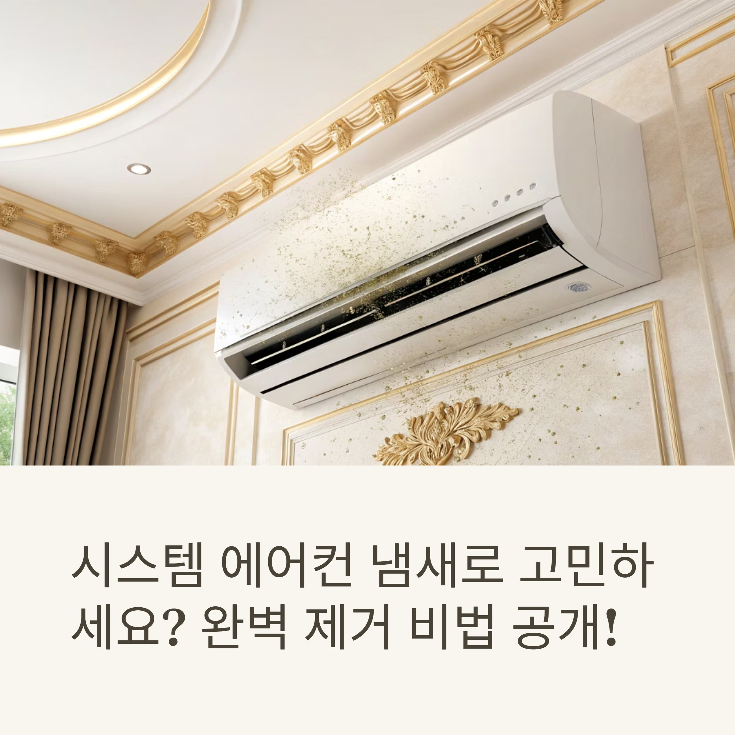 시스템 에어컨 냄새 완벽 제거 비법과 원인 분석