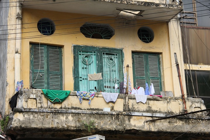Hanoi Oldtown balcony