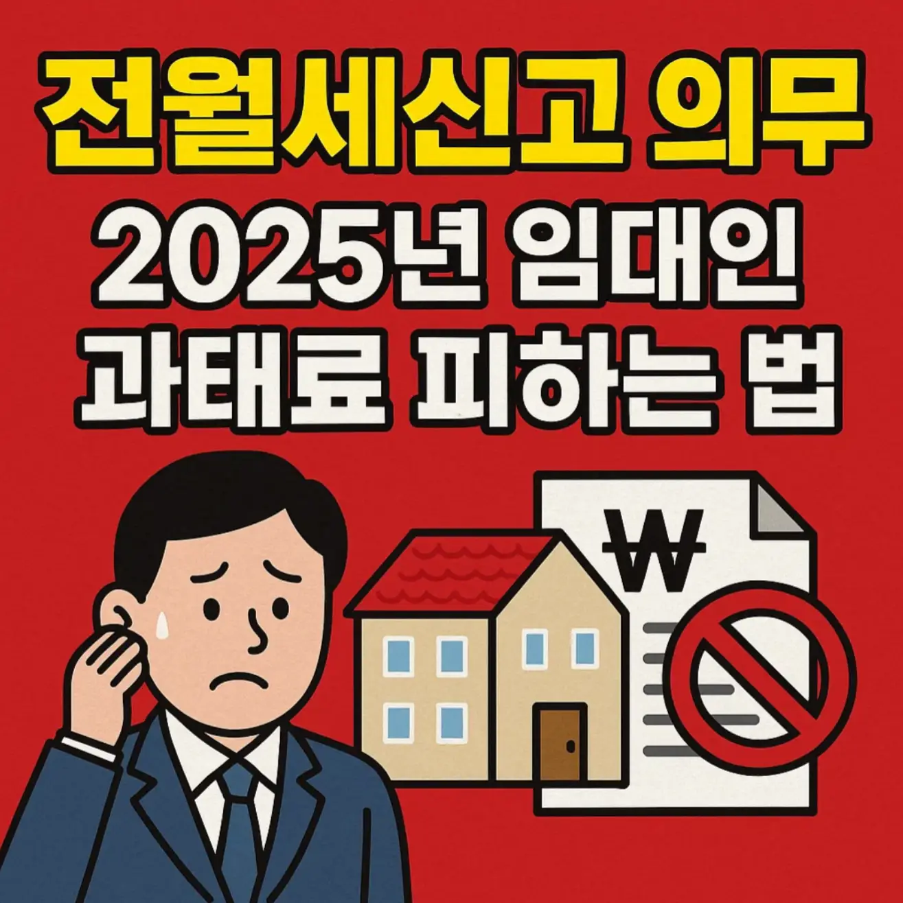 전월세신고 의무, 2025년 임대인 과태료 피하는 법