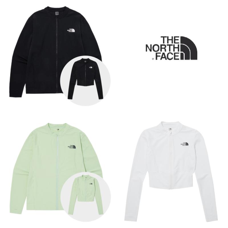 노스페이스 23SS 화이트라벨 여성 래쉬가드 상의 에코 서프사이드 집업 NJ5JP08