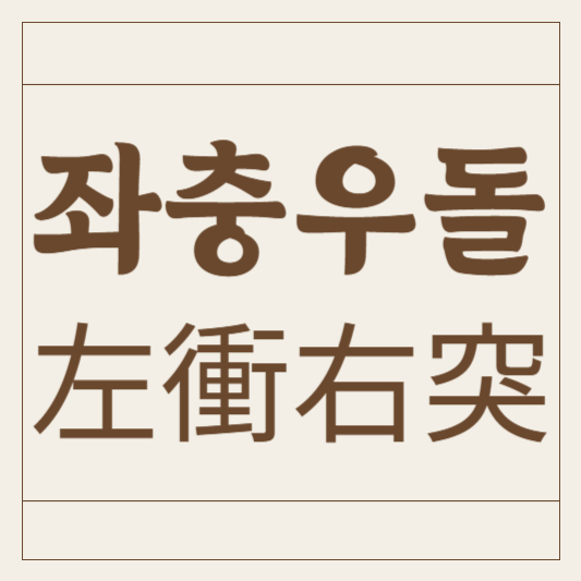 좌충우돌