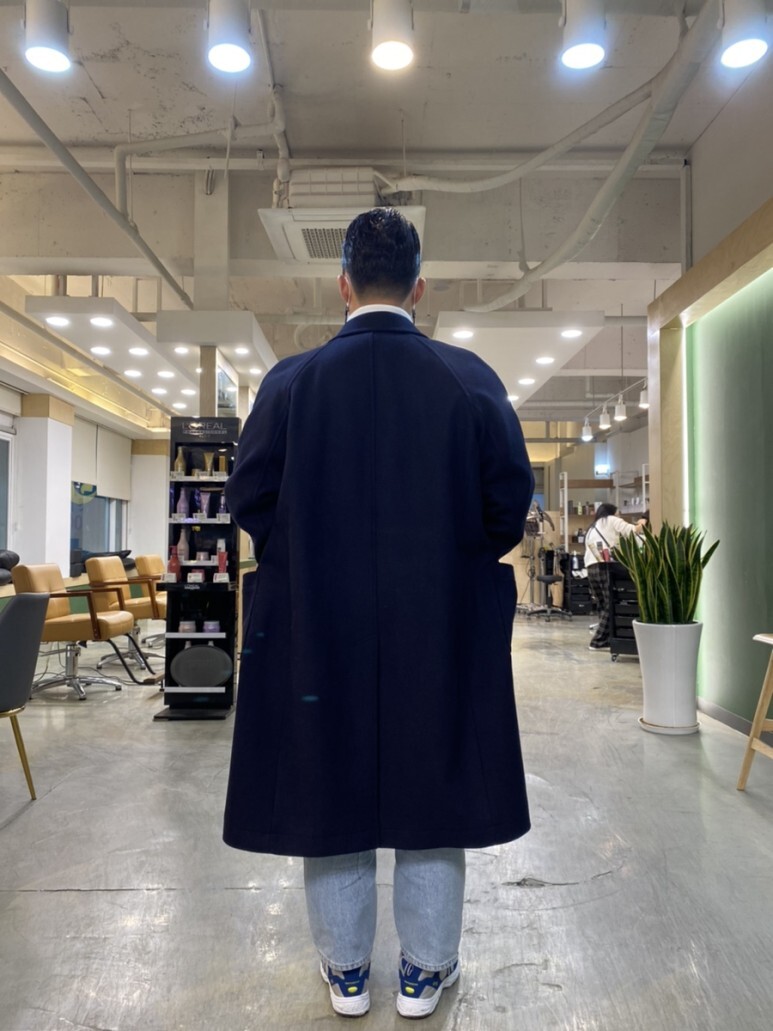 데일리 룩(오뭘입)_그레이휴코트 밴웍스목폴라 피스워커청바지 뉴발란스신발 뉴발란스운동화 ML615NBS ootd