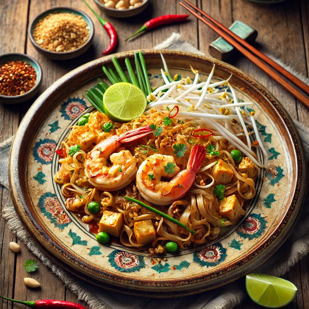 매콤달콤한 태국 요리, 팟타이 만들기