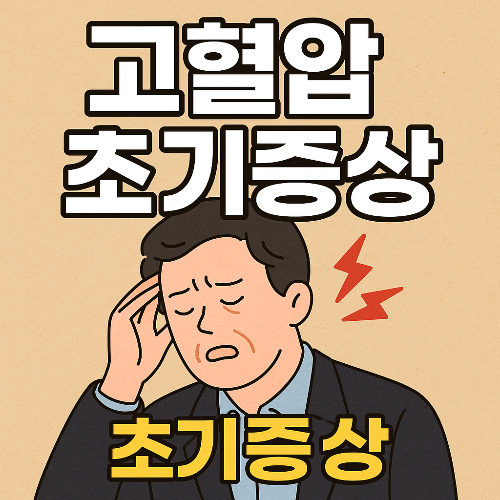 고혈압초기증상