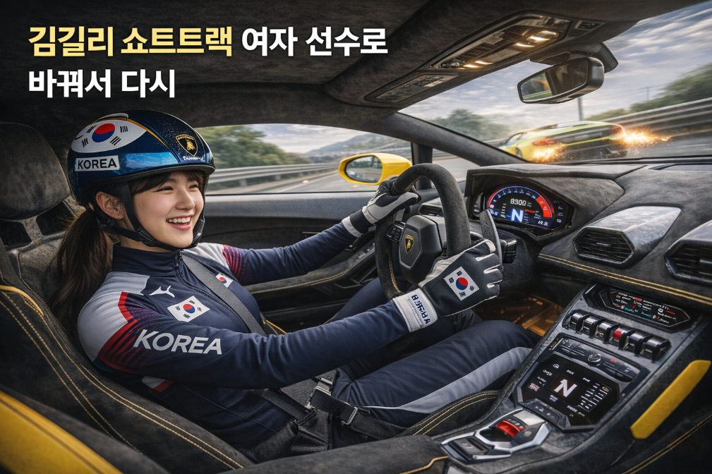 람보르길리 김길리 선수, 람보르기니 타면 벌어지는 황당한 상황