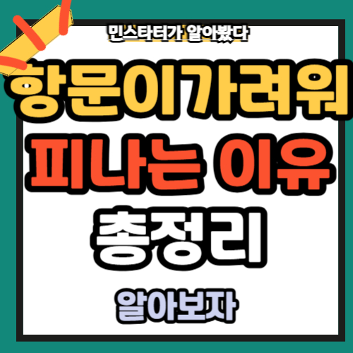 항문이 가려운 이유 피나는 원인 🎈